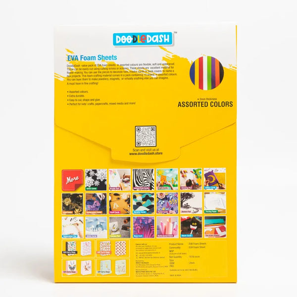 Durable and lightweight EVA foam sheets for crafting excellence