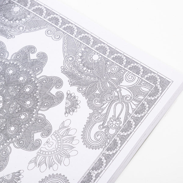 A4 Mandala Coloring Book
