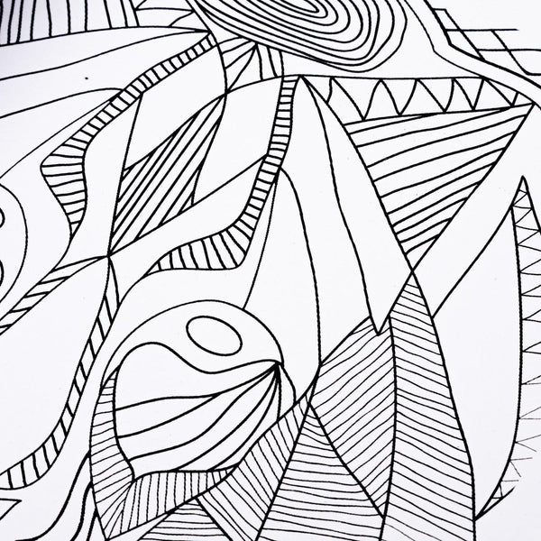 A4 Mandala Coloring Book