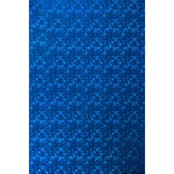Blue Holographic Card