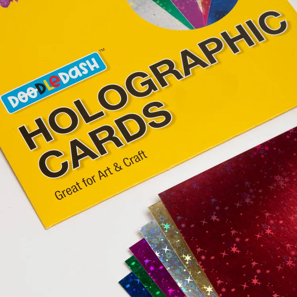 Doodledash Holographic Card