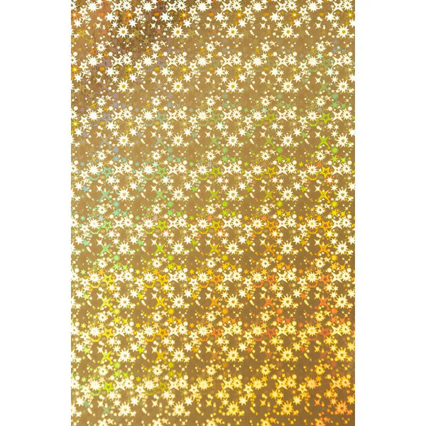 Gold Holographic Paper Card