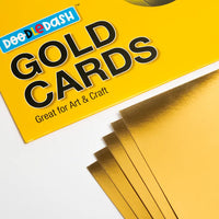 Thumbnail for Gold-edged blank cards perfect for personalized artistic touches