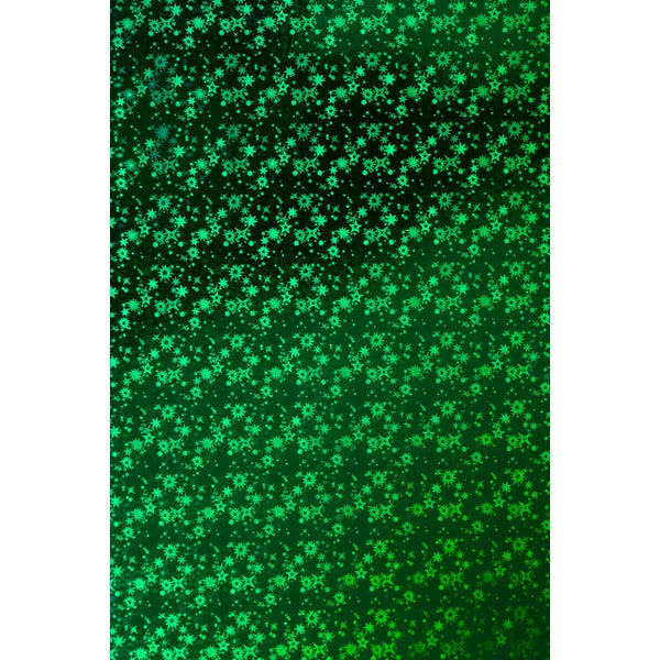 Green Holographic Card