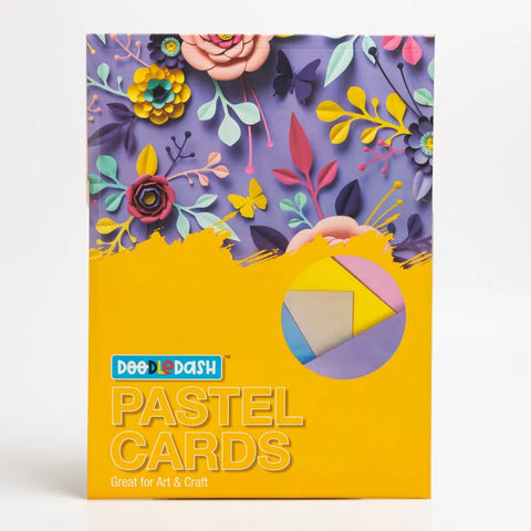 Pastel Coloured Cards
