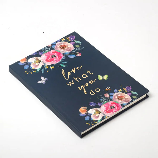 Classic A5 hardback notebook for business use