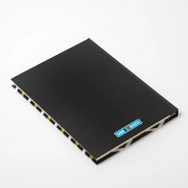 A5 hardback notebook with durable hardcover