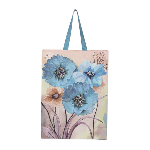 Elegant flower design paper gift bags for special occasions