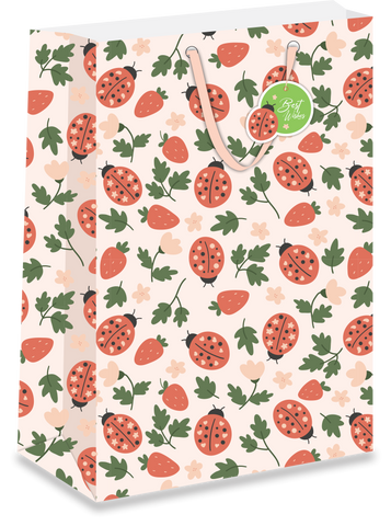 Ladybug Gift Wrap Bags