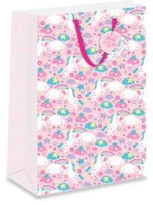 unicorn paper bag