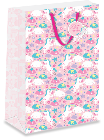 unicorn paper bag